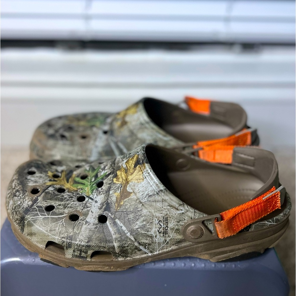 Mens Camo Crocs
